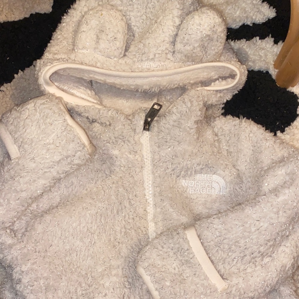 The North Face Kids Cream Fleece Jacket